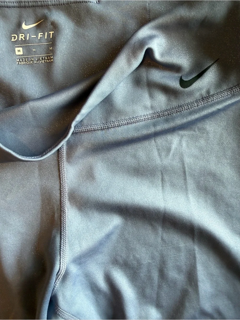 Nike Women's High-Waist 7/8 Leggings in Gray